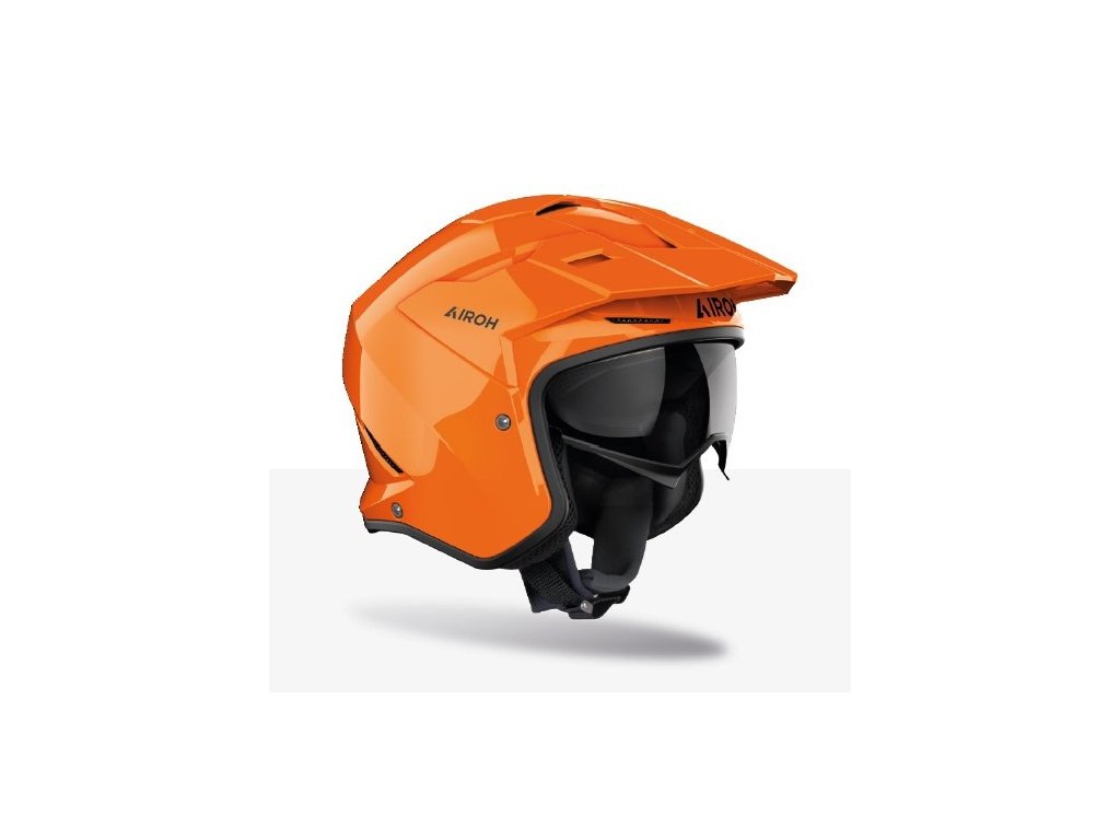 přilba KOMBAKT Color  AIROH oranžová lesklá 2026 (Veľkosť XS)