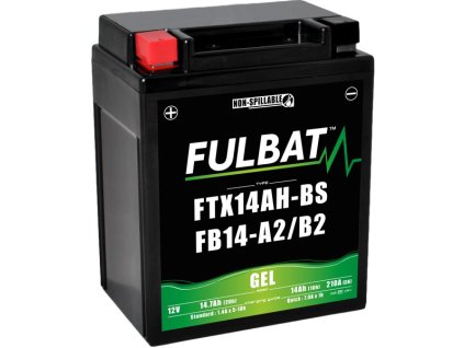 batéria 12V YB14-A2 GEL 12N14-4A 14Ah 175A bezúdržbová GEL technológia 135x90x167 FULBAT aktivovaná vo výrobe