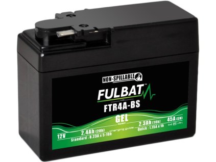 batéria 12V YTR4A-BS GEL 12V 23Ah 45A bezúdržbová GEL technológia 113x48x85 FULBAT aktivovaná vo výrobe