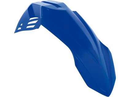 predný univerzálny blatník Motocross RTECH modrý Yamaha YZF s vetracími otvormi