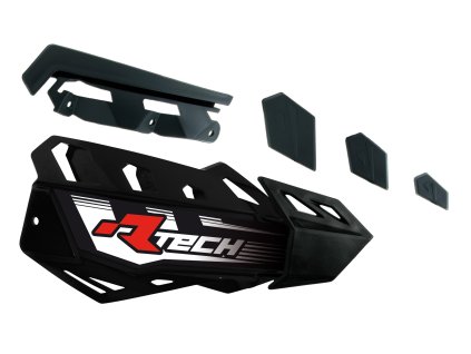 fLX / FLX ALU / FLX ATV kryt páky plastový, RTECH (čierny, pár)