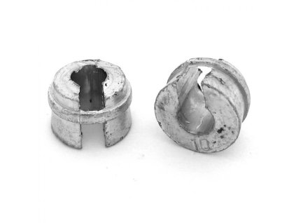 10g Pb moto závažia pre 6 2mm drôtov