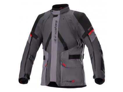 bunda MONTEIRA DRYSTAR XF  ALPINESTARS tmavě šedá/černá/červená 2025 (Veľkosť M)