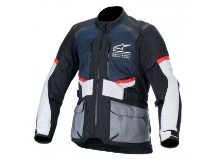 bunda ANDES AIR DRYSTAR  ALPINESTARS tmavě modrá/černá/světle šedá 2025 (Veľkosť S)