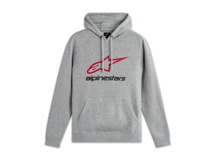 mikina ALWAYS 20  ALPINESTARS šedá/červená/černá (Veľkosť M)