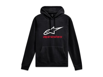 mikina ALWAYS 20  ALPINESTARS černá/bílá/červená (Veľkosť M)