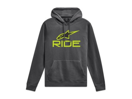 mikina RIDE 40  ALPINESTARS šedá/žlutá/černá (Veľkosť S)