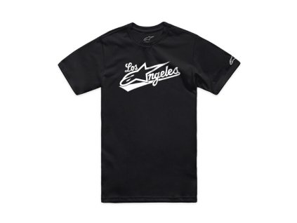 tričko LOS ANGELES CSF, ALPINESTARS (čierne)