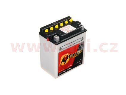 batéria 12V YB14-A2 14Ah 185A BANNER Bike Bull 134x89x166