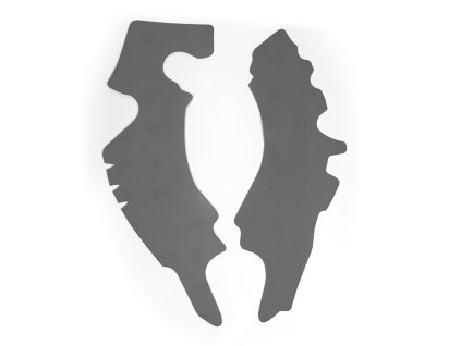 gumové chrániče rámu Suzuki VIBRAM set šedé