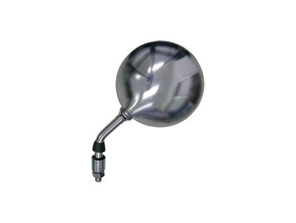 spätné zrkadlo chrómový závit pravé M10 priemer skla 120 mm Q-TECH L
