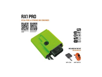 riadiaca jednotka RX1 PRO s MAP, prepínačom GET (súprava-ECU+MAP+prepínač WiFiCOM)