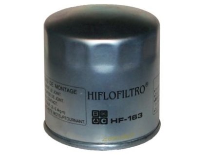 Olejový filter HF163, HIFLOFILTRO (zinkový plášť)