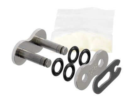 reťazová spojka 525X1R3 JT CHAINS striebornej farby typ SPRING