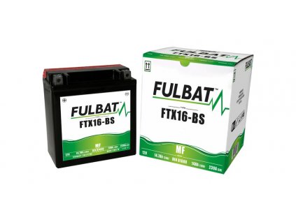 batéria 12V YTX16-BS 14Ah 230A bezúdržbová MF AGM 150x87x161 FULBAT vrátane balenia elektrolytu
