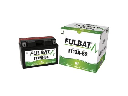 batéria 12V YT12A-BS 10Ah 175A bezúdržbová MF AGM 150x87x105 FULBAT vrátane balenia elektrolytu