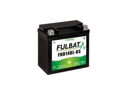 batéria 12V YTX14L-BS GEL 14Ah 220A bezúdržbová GEL technológia FULBAT 150x87x145 aktivovaná z výroby