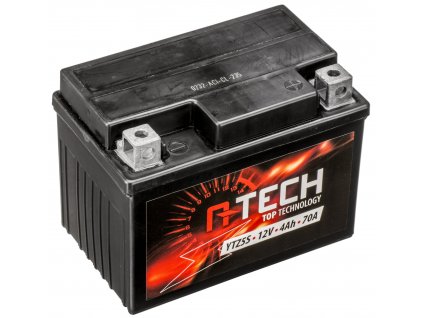 batéria 12V, YTX4L/YTZ5S, 4Ah, 70A, bezúdržbová technológia GEL, 113x70x85, A-TECH (aktivovaná z výroby)
