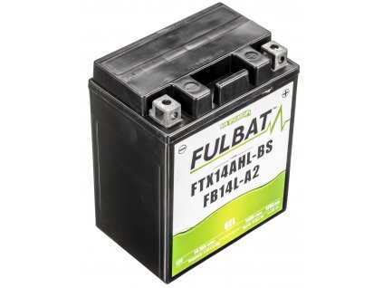 batéria 12V YTX14AHL-BS/YB14L-A2/B2 GEL 14Ah 175A bezúdržbová GEL technológia 135x90x167 FULBAT aktivovaná z výroby