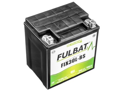 batéria 12V YIX30L-BS GEL 12V 30Ah 400A bezúdržbová GEL technológia 165x125x175 FULBAT aktivovaná vo výrobe