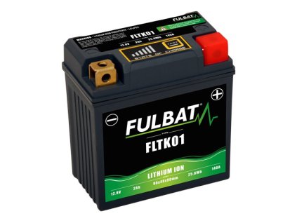 lítiová batéria LiFePO4 FLTK01 FULBAT 12V, 2Ah, 140A, 86x48x90 (pre motocykle KTM, YTX5L-BS/YTX4L-BS)