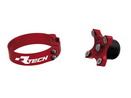 ovládanie zdvihu - asistent zdvihu na vidlici SHOWA - vonkajší priemer 57 mm 250-450 CRF/KXF/YZF RTECH červená