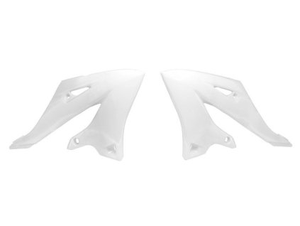 chladičové spojlery Yamaha RTECH biely pár