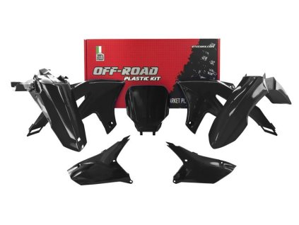 yamaha RTECH plastová sada čierna 6 dielov