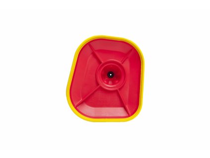 vrchný kryt vzduchového filtra Kawasaki, RTECH (červeno-žltý)
