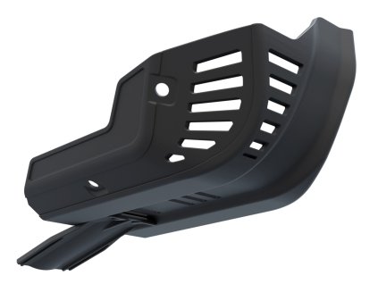 plastový kryt motora YAMAHA Tenere spodný diel RTECH čierny