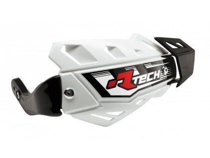 kryt páky FLX ATV RTECH biely 4 varianty v 1 vrátane montážnej sady priemer kužeľa 14 a 18 mm