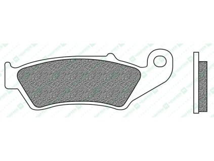 nEWFREN brzdové doštičky OFF ROAD DIRT SINTERED 2 ks v balení