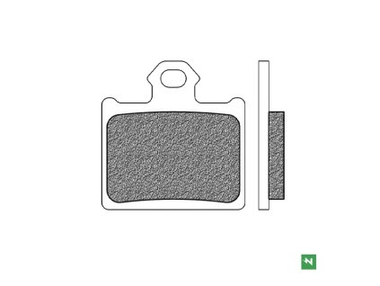nEWFREN brzdové doštičky OFF ROAD DIRT SINTERED 2 ks v balení