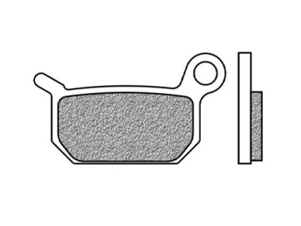 nEWFREN brzdové doštičky OFF ROAD DIRT SINTERED 2 ks v balení