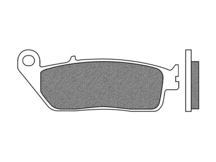 brzdové doštičky NEWFREN (zmes ROAD TOURING ORGANIC) 2 ks v balení