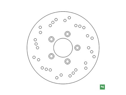 brzdový kotúč NEWFREN