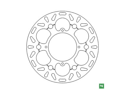 plávajúci brzdový kotúč NEWFREN