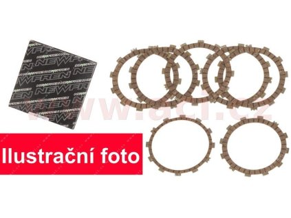 sada spojkových lamiel STANDARDNÁ zmes NEWFREN 9 ks