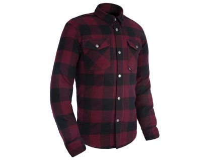 košile KICKBACK 20  OXFORD červená/černá (Veľkosť 5XL)