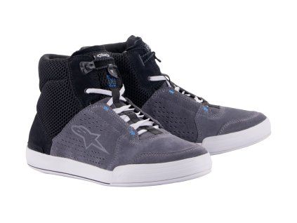 boty CHROME AIR  ALPINESTARS černá/šedá/modrá 2027 (Veľkosť 48)