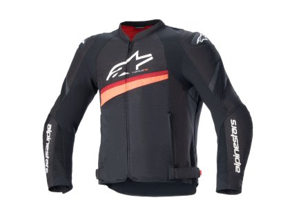 bunda T-GP PLUS R 4 AIRFLOW ALPINESTARS black/red fluo 2025