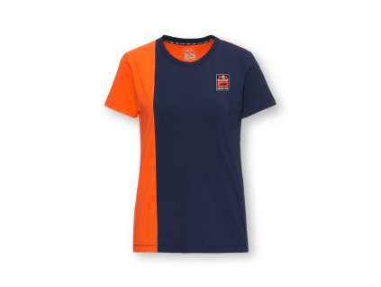 triko APEX  KTM RED BULL dámské modrá oranžová (Veľkosť XS)