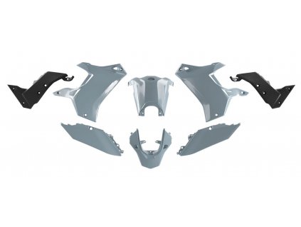 plastová sada YAMAHA Tenere RTECH šedo-čierna 5 kusov