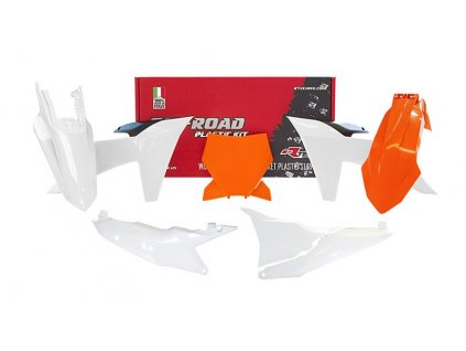 plastový set KTM RTECH oranžovo-čierno-biely 6 dielov