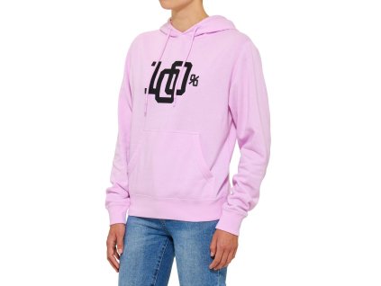 mikina VARSITY  100% - USA dámská růžová (Veľkosť M)