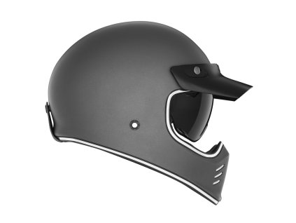 přilba SEVENTY II  NOX PREMIUM titanová 2025 (Veľkosť M)