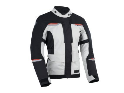 bunda MONDIAL 20 DRY2DRY™  OXFORD ADVANCED  dámská světle šedá/černá/červená (Veľkosť 8)