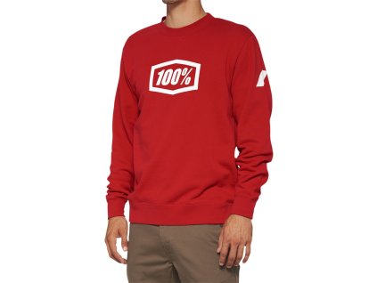 mikina ICON  100% - USA červená (Veľkosť M)