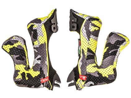 lícníce interiéru pro přilby AVIATOR 23  AIROH camo/šedá (Veľkosť XL)