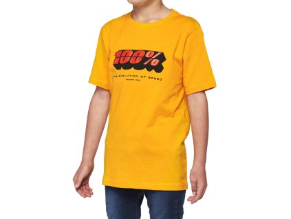 triko JARI  100% - USA dětské žlutá (Veľkosť S)